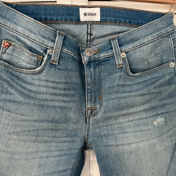 🎁NWT SALE! Hudson Ankle Krista Super Skinny Jean - Picture 1 of 5